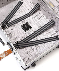 Globe-Trotter X Todd Snyder 21" Suitcase in Grey