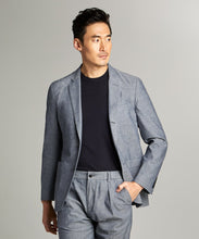 Load image into Gallery viewer, Chambray Traveler Suit in Indigo
