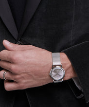Load image into Gallery viewer, Exclusive Timex Marlin Mesh Band Watch in Silver 34mm
